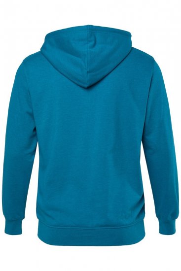 Men+ 973 Hoodie med dragkedja Competition Gråblå - Tröjor & hoodies - Stora hoodies & tröjor - 2XL-14XL