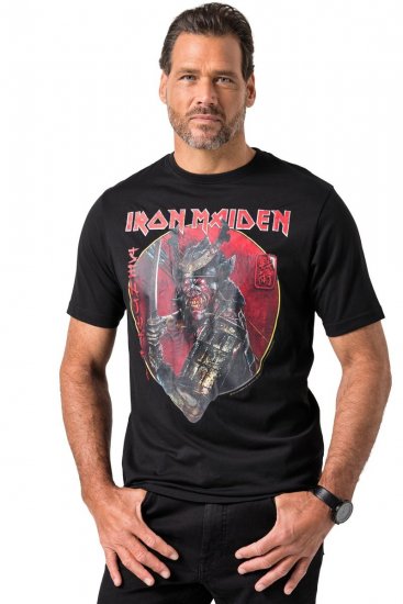JP1880 845106 Iron Maiden Senjutsu T-shirt Svart - Band T-shirts - Band T-shirts i stora storlekar
