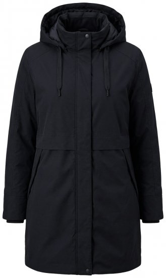 Ulla Popken 845111 Parkas Svart - Kappor - Kappor i stora storlekar