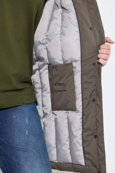 Ulla Popken 845111 Parkas Mörkgrön - Kappor - Kappor i stora storlekar