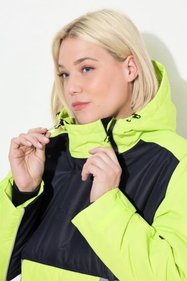 Ulla Popken 845115 Funktionskappa Grå - Kappor - Kappor i stora storlekar