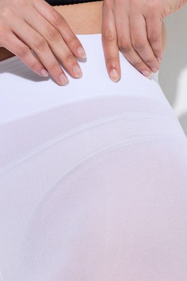 Ulla Popken 845319 Skavskyddsshorts med spets Vit - Skavskyddsshorts - 