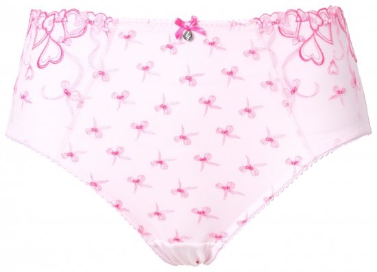 Ulla Popken 845425 Trosor med spets Rosa - Trosor - 