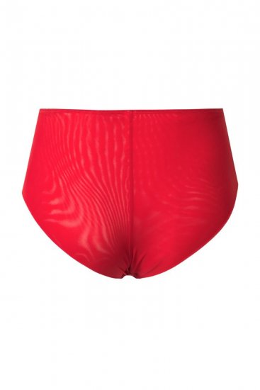 Ulla Popken 846235 Hipstertrosor med spets Röd - Trosor - 