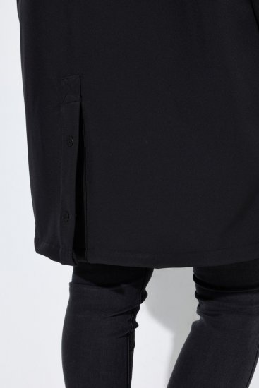 Ulla Popken 846278 Softshellkappa Svart - Kappor - Kappor i stora storlekar