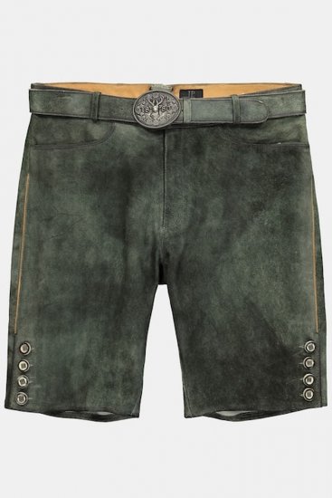JP1880 846895 Bermudashorts i getmocka Mörkoliv - Shorts - Stora shorts W40-W60