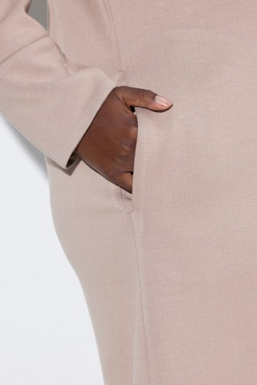 Ulla Popken 846929 Kappa Beige - Kappor - Kappor i stora storlekar