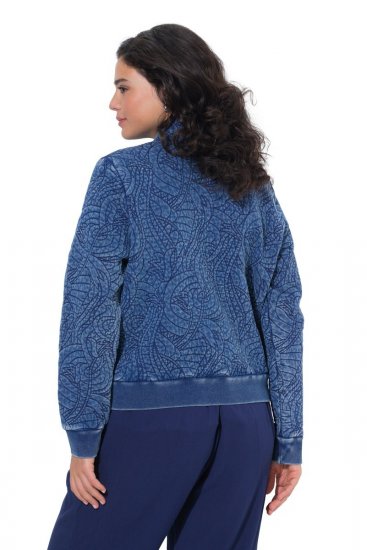 Ulla Popken 847035 Täckjacka Denimblå - Jackor - Damjackor i stora storlekar