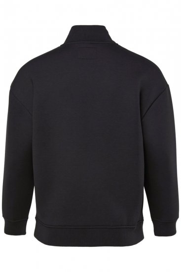 STHUGE 847083 Varsityjacka i scubatyg Svart - Jackor - Stora jackor - 2XL-12XL