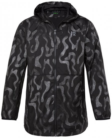 Jay-Pi 847852 Ultralätt outdoorjacka med reflextryck Svart - Jackor - Stora jackor - 2XL-12XL