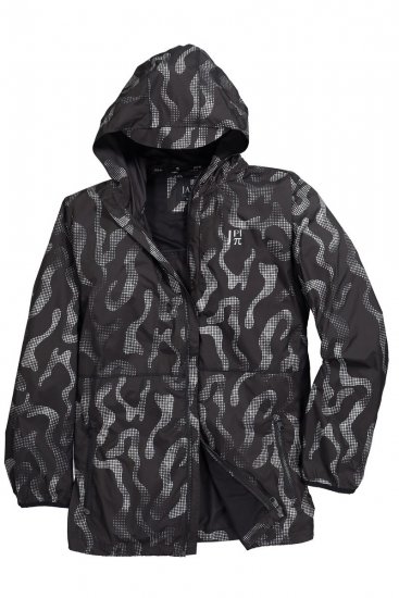 Jay-Pi 847852 Ultralätt outdoorjacka med reflextryck Svart - Jackor - Stora jackor - 2XL-12XL