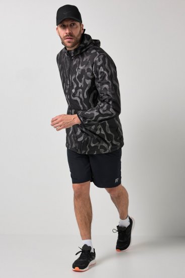 Jay-Pi 847852 Ultralätt outdoorjacka med reflextryck Svart - Jackor - Stora jackor - 2XL-12XL