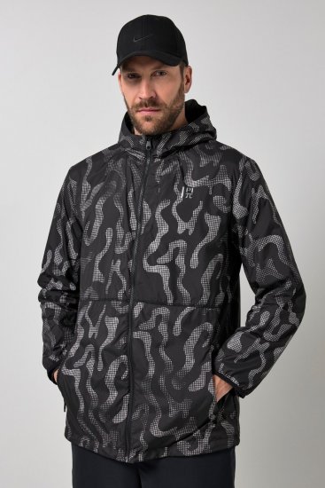 Jay-Pi 847852 Ultralätt outdoorjacka med reflextryck Svart - Jackor - Stora jackor - 2XL-12XL
