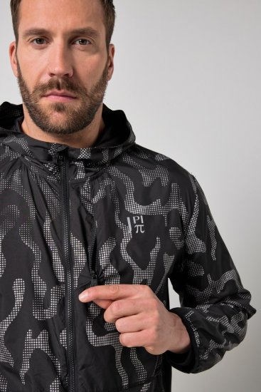 Jay-Pi 847852 Ultralätt outdoorjacka med reflextryck Svart - Jackor - Stora jackor - 2XL-12XL