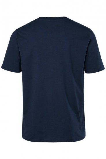 Men+ 958 T-shirt Yacht Club Mörkblå - T-shirts - Stora T-shirts - 2XL-14XL