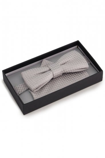 JP1880 849127 Flugset Matt silver - Slipsar och flugor - 