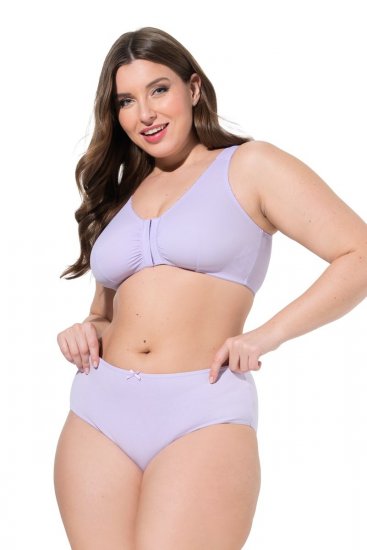 Ulla Popken 849202 Mönstrade trosor 6-pack Grå - Trosor - 