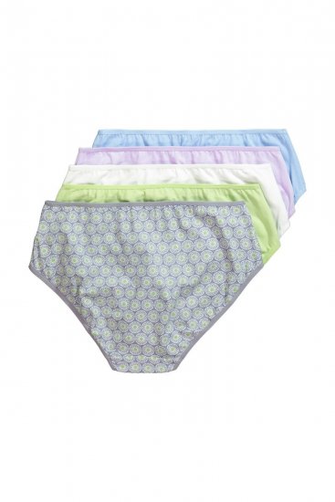 Ulla Popken 849202 Mönstrade trosor 6-pack Grå - Trosor - 