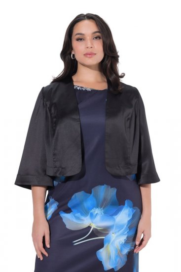 Ulla Popken 849457 Bolero Svart - Jackor - Damjackor i stora storlekar