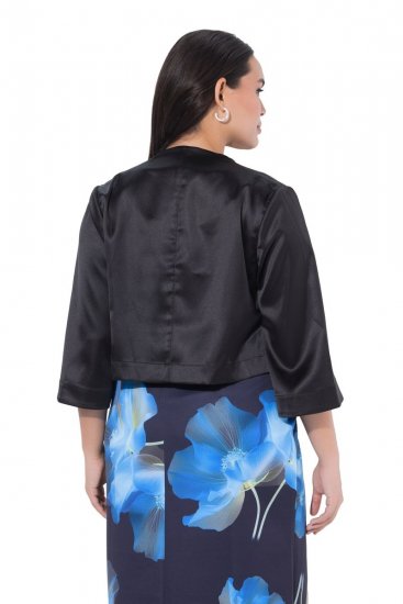 Ulla Popken 849457 Bolero Svart - Jackor - Damjackor i stora storlekar