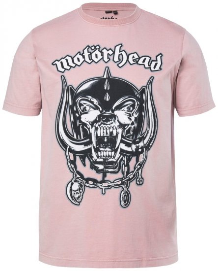JP1880 849702 Motörhead War-Pig T-shirt Mauve - Band T-shirts - Band T-shirts i stora storlekar