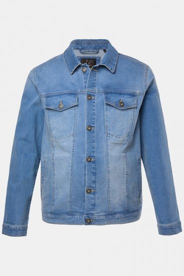 JP1880 849703 Jeansjacka med många fickor Indigoblå - Jackor - Stora jackor - 2XL-12XL