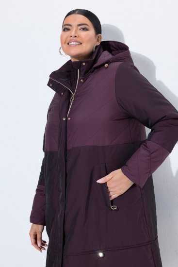 Ulla Popken 849908 Regnjacka Vinröd - Jackor - Damjackor i stora storlekar