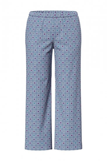 Ulla Popken 850045 Kortärmad pyjamas Ljusblå - Pyjamas/Loungewear - 