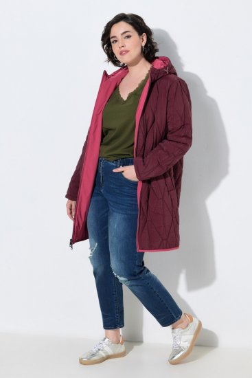 Ulla Popken 850361 HYPRAR vändbar funktionsjacka Ljusrosa - Jackor - Damjackor i stora storlekar