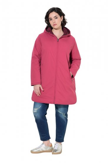 Ulla Popken 850361 HYPRAR vändbar funktionsjacka Ljusrosa - Jackor - Damjackor i stora storlekar