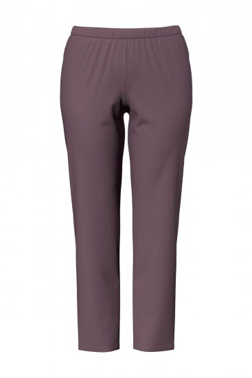 Ulla Popken 850403 Blommig pyjamas Brun - Pyjamas/Loungewear - 