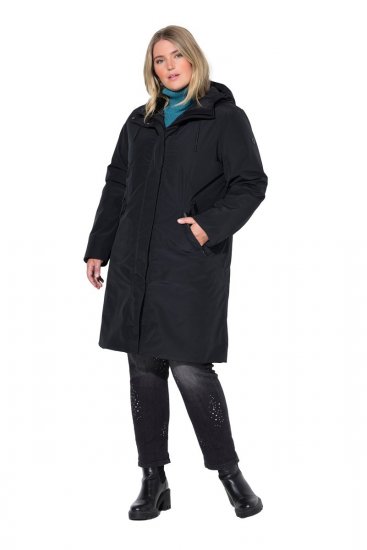Ulla Popken 850774 Funktionskappa Svart - Kappor - Kappor i stora storlekar