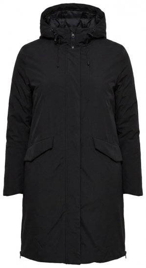 Ulla Popken 850806 Funktionskappa Svart - Kappor - Kappor i stora storlekar