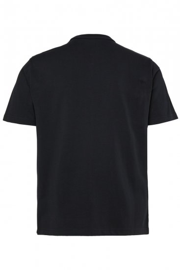 JP1880 851002 T-shirt med tryck på bröstet Svart TALL - TALL T-shirts - T-Shirts för Långa Män