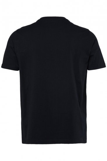 JP1880 851008 T-shirt med tryck på bröstet Svart TALL - TALL T-shirts - T-Shirts för Långa Män