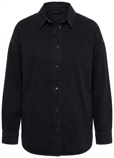 Ulla Popken 851036 Jeansjacka Antracit - Jackor - Damjackor i stora storlekar