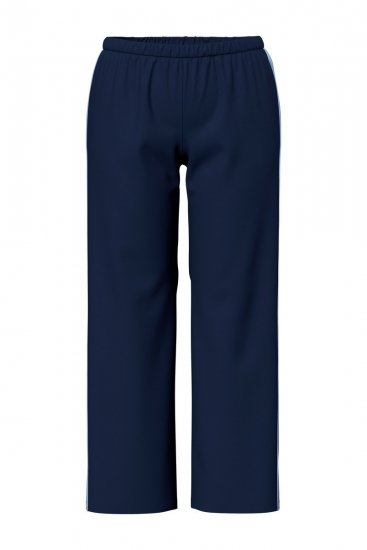 Ulla Popken 851245 Randig pyjamas Mörkblå - Pyjamas/Loungewear - 