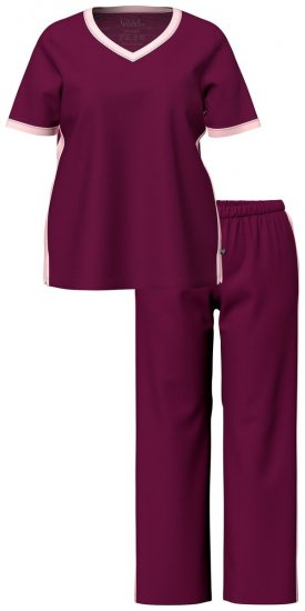 Ulla Popken 851245 Pyjamas Bärröd - Pyjamas/Loungewear - 