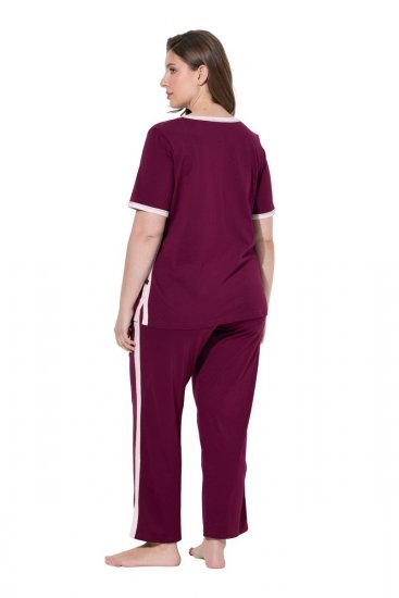 Ulla Popken 851245 Pyjamas Bärröd - Pyjamas/Loungewear - 