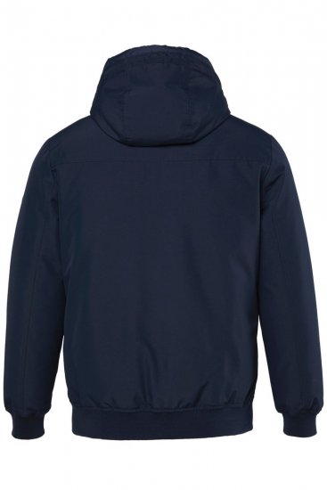 JP1880 851320 Jacka med huva och varmt foder Mörkblå - Jackor - Stora jackor - 2XL-12XL