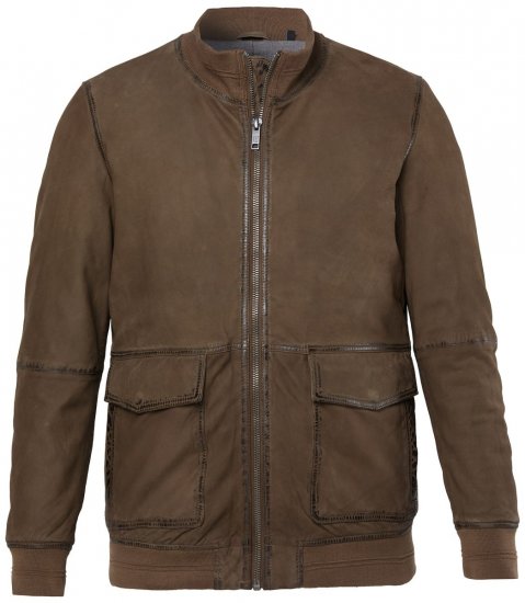 JP1880 851511 Mockajacka i lammskinn Brun - Jackor - Stora jackor - 2XL-12XL