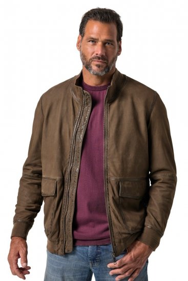 JP1880 851511 Mockajacka i lammskinn Brun - Jackor - Stora jackor - 2XL-12XL