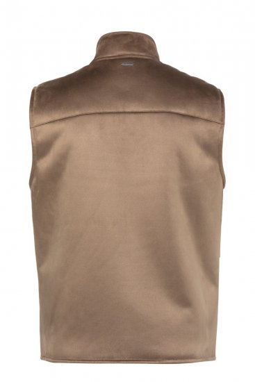 JP1880 851516 Mockaväst med teddyfoder Beige - Jackor - Stora jackor - 2XL-12XL