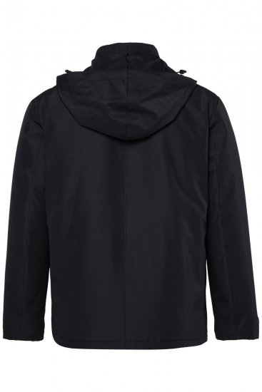 Men+ 552 Jacka med huva och lätt foder Svart - Jackor - Stora jackor - 2XL-12XL