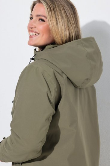 Ulla Popken 851560 Funktionsjacka Olivgrön - Jackor - Damjackor i stora storlekar