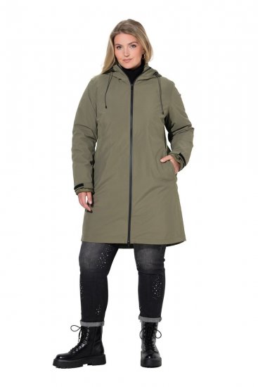 Ulla Popken 851560 Funktionsjacka Olivgrön - Jackor - Damjackor i stora storlekar