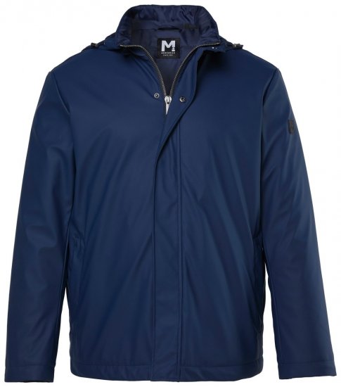 Men+ 566 Jacka med avtagbar huva Mörkblå - Jackor - Stora jackor - 2XL-12XL
