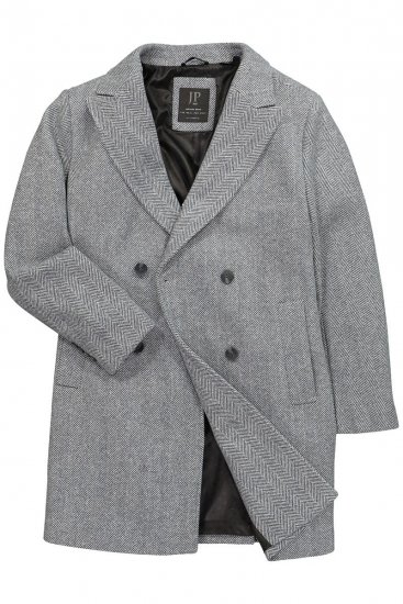 JP1880 851613 Dubbelknäppt Ullrock Mörkgrå - Jackor - Stora jackor - 2XL-12XL
