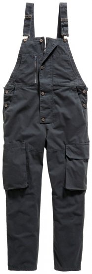 JP1880 851722 Hängselbyxor med blixtlås Antracit - Jeans & byxor - Stora Jeans och Stora Byxor