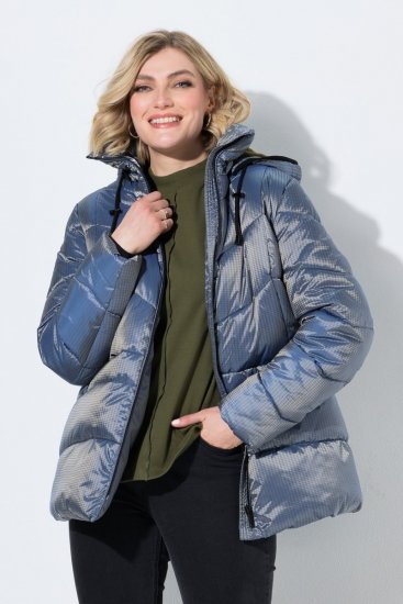 Ulla Popken 851790 Täckjacka Denimblå - Jackor - Damjackor i stora storlekar